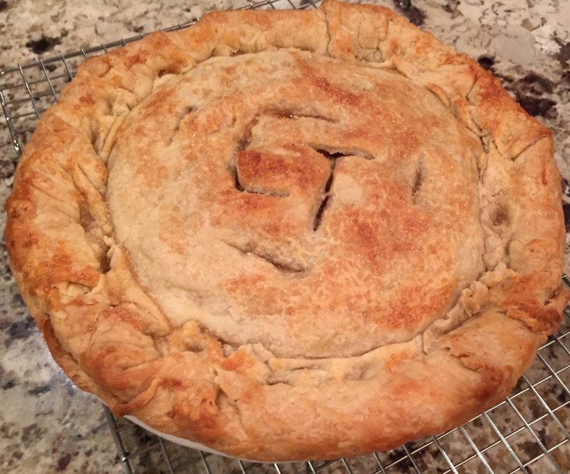 Classic Apple Pie with apples from Alsteade Farms.  