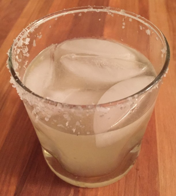 Margaritas can be simple or more complex.  Here, I prefer a traditional margarita with a nicely sweet and acidic lime flavor.